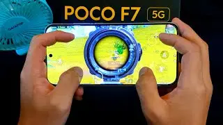 POCO F7 💢 BGMI TES HANDCAM 120 FPS 