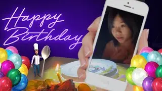 Birthday celebration at Le Petit Chef!
