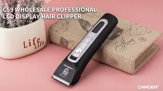 C59 Wholesale Professional LCD Display Hair Clipper