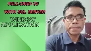 ADO.net C# with SQL server Sample CRUD window Application