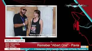 Tributo ad Albert One intervista a Melody Castellari 