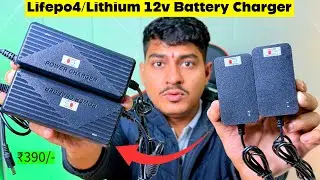 Lifepo4/Lithium battery charger 12v 2amp/5amp Auto cut off Charger @Electronicsproject99 