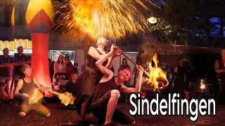 Feuerabend Sindelfingen Germany🔥| Spektakuläre Feuershow & nächtlicher Bummel