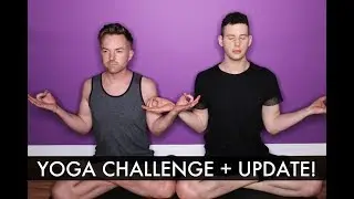 Yoga Challenge + 26 Week McBaby Update! - Gay Dads & Twins IVF Surrogacy Journey /// McHusbands