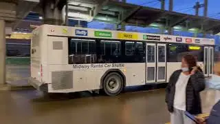 Ghillic Midway Rental Car Shuttle Bus 1203