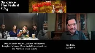 Bruno Mourral and Cast Interview for Kidnapping Inc. | Sundance 2024
