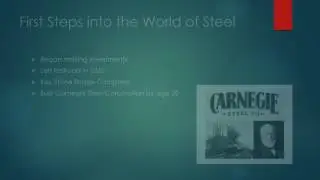 Andrew Carnegie: An American Entrepreneur