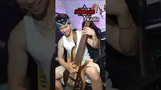 KoЯn - Fieldy style(Psychosocial) #shorts #slipknot #bass #bassist #bassplayer #ベース #ベーシスト