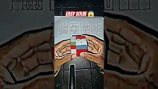 Cube trening solved... 😱