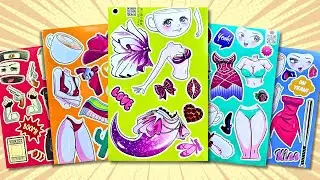 [CATTY STICKY] ITALIAN BRAINROT x The Mermaid❤️| DIY STICKER BOOK🌈