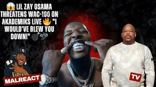 😱 Lil Zay Osama THREATENS WAC-100🔥 