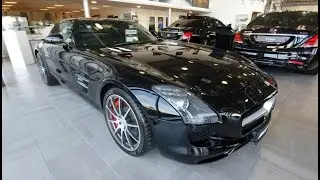 2019 Mercedes SLS AMG 6.3 Interior and Exterior Video View at Mercedes Benz, Bristol, UK