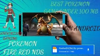 POKEMON FIRE RED NDS LATEST 2021  HIGH GRAPHICS GAME WITH MEDIAFIRE LINK AND MEGA UP LINK
