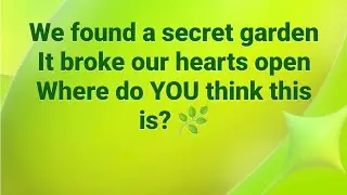We Broke Down in Tears in This MYSTERY Garden... Can You Guess Where It Is? 