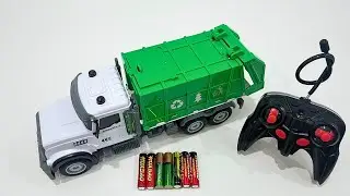 Unboxing EV 3D Light Police Cars, RC Monster Shark, Racing Cars & Garbage Trucks | ASMR Video