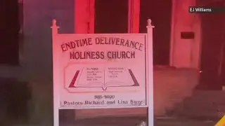 Port Arthur church burns early Thursday morning