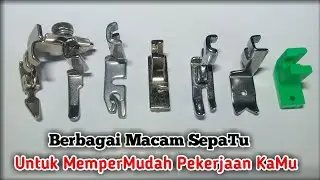 Berbagai Jenis  Sepatu Mesin Jahit Hitam Beserta Kegunaanya 》 yang Harus Dimiliki Penjahit