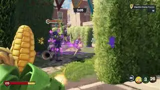 PvZ BFN: Town Center (Plants): Battle Zone: Red Janet
