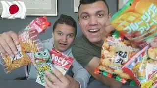 JAPANESE CANDY TASTE TEST CHALLENGE