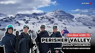 SKIING IN AUSTRALIA, TOTAL CHAOS AT PERISHER VALLEY!
