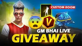 Free Fire Live Custom Room EMOTE + Diamond Giveaway 😱 GM Bhai Live