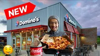 Trying Dominos New Menu Items!