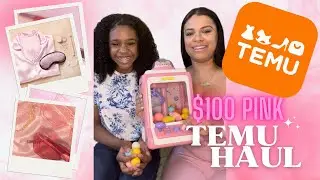 TEMU PINK HAUL + Rating Review (All things PINK TEMU HAUL)
