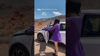 Goth travel vlog, Gothic traveling video: Valley of Fire, Nevada road trip! La Carmina blogger vlogs