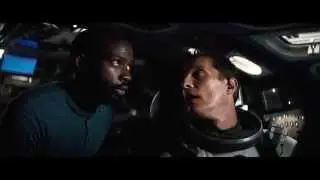 Dr. Romilly explaining about the wormhole to Cooper - Interstellar