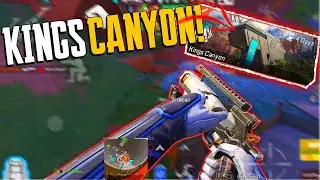 *NEW* KINGS CANYON MAP! In Apex Legends Mobile!
