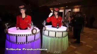Human Strolling Tables by Tribute Productions