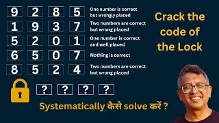 Find the 4 digit code of the lock [Tough Math Puzzle] [#1]