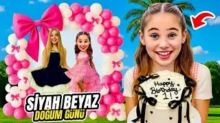 ELİF SİNEM SİYAH BEYAZ KONSEPT PARTİ !! 