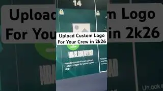 Upload Custom Logo For Your Crew in 2k26 #NBA #2k26