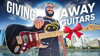 Surprising Future Rockstars with FREE Guitars!