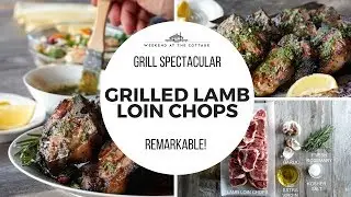 GRILLED LAMB LOIN CHOPS | Juicy & Tender!