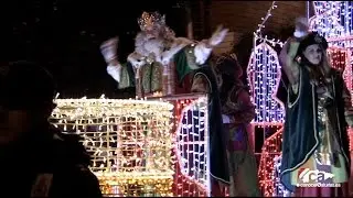 Cabalgata de Reyes Magos en Gijón 2016