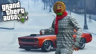 GTA Online: SNOWBALL FIGHT - Christmas DLC SNOW Gameplay! (GTA 5 Snow)