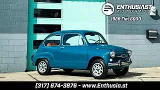 1969 Fiat 600D Walk Around