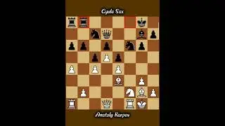 Anatoly Karpov vs Gyula Sax ◉ Tungsram Tournament Budapest 1973 | Historic Chess Game