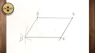How to draw a parallelogram with a compass