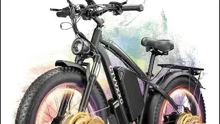 6000W Dual Motor Ebike for Adults Men 45MPH - Fast Electric Bike
