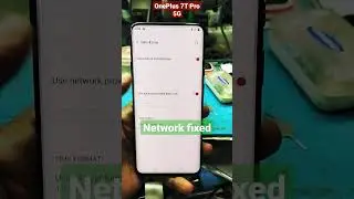 oneplus 7T pro 5G network fix #Oneplus_7T_Pro_5G
