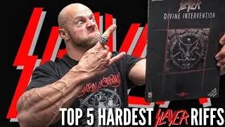 TOP 5 HARDEST SLAYER RIFFS - DIVINE INTERVENTION EDITION