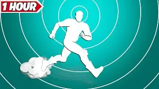 Fortnite Scooby Run Emote 1 Hour! ( Scooby Doo )