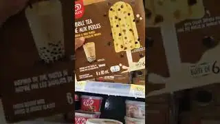 BUBBLE TEA ICE-CREAM BARS with PUDDING & BOBA PEARLS #grocerystorefinds #shorts