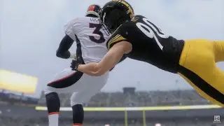 Broncos vs Steelers - Madden NFL 21 - Xbox Series X|S Gameplay (1080p60fps)