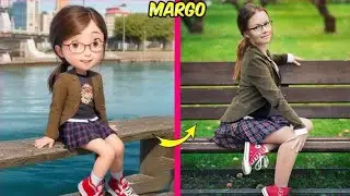Turning GRU & MINIONS into HUMANS - Shocking Despicable Me 4 Redesign 2025! | Toonhumanize