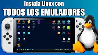 Instala Linux Ubuntu en Switch. con TODOS los EMULADORES, Lutris wine ya instalados.