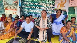 Live - Chimbel Locals at chain hunger strike against Unity Mall project - Day 26